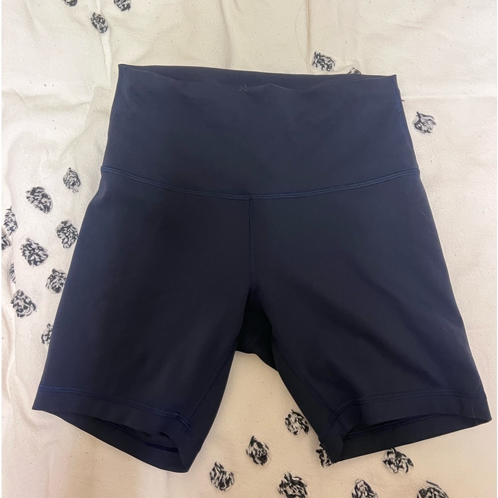 size 6 wunder train biker shorts 6”